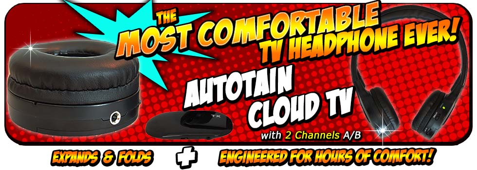 best tv wireless headphone autotain cloud